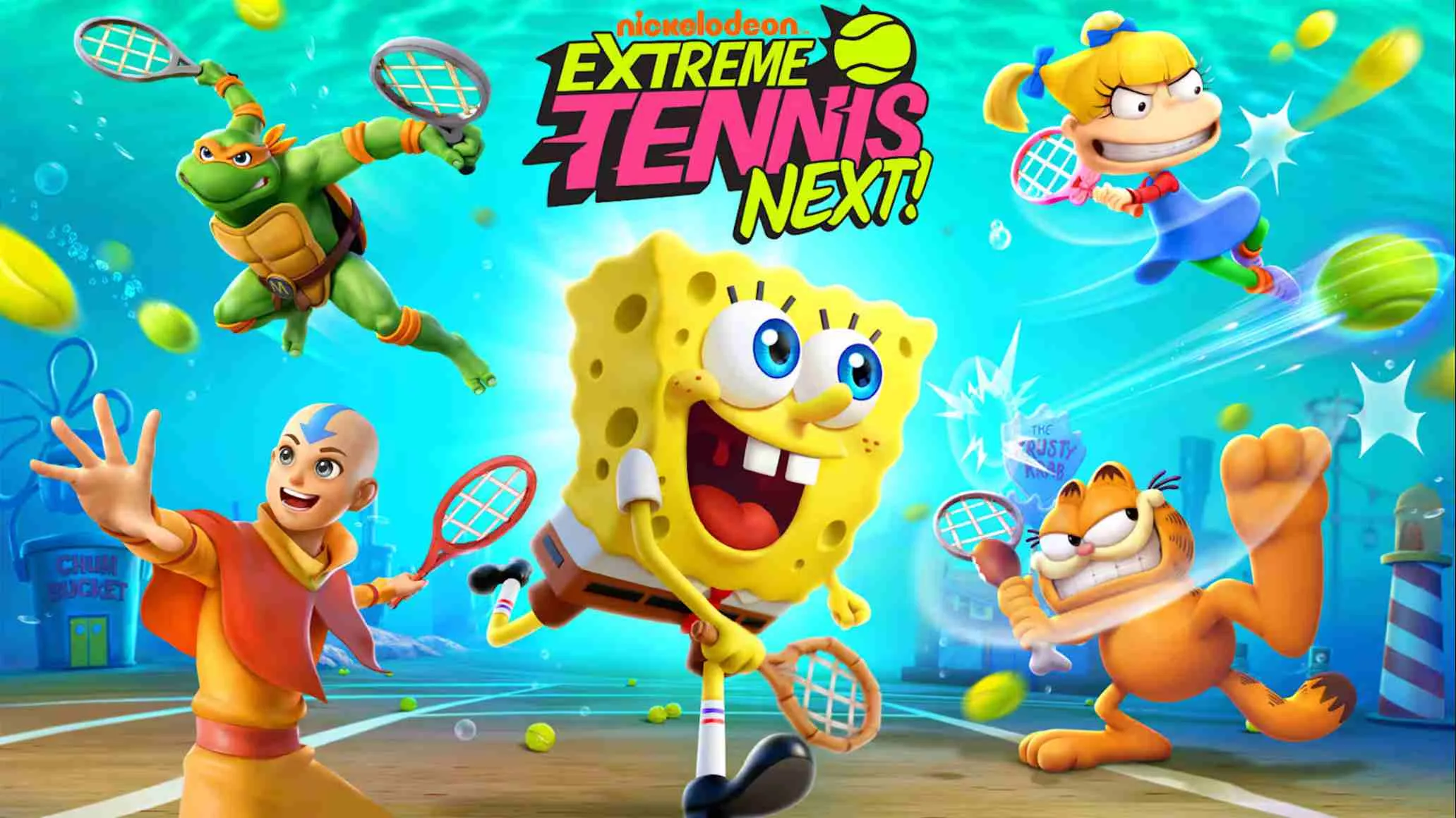 尼克儿童频道极限网球 下一战！ .Nickelodeon Extreme Tennis Next! 中文 - 项目资源网