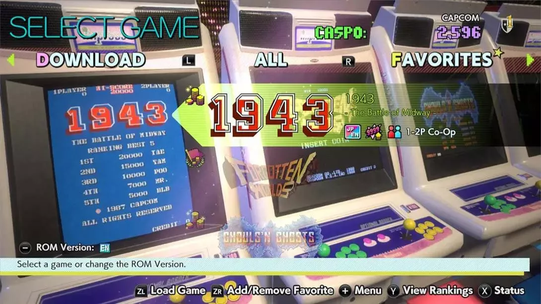 【美版】卡普空街机合集 Capcom Arcade Stadium 中文 【美版】卡普空街机合集 Capcom Arcade Stadium 中文